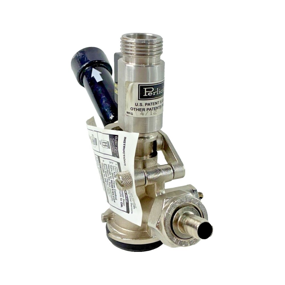 Perlick Keg Coupler Beer Tap Draft System Stainless Steel Keg Connector